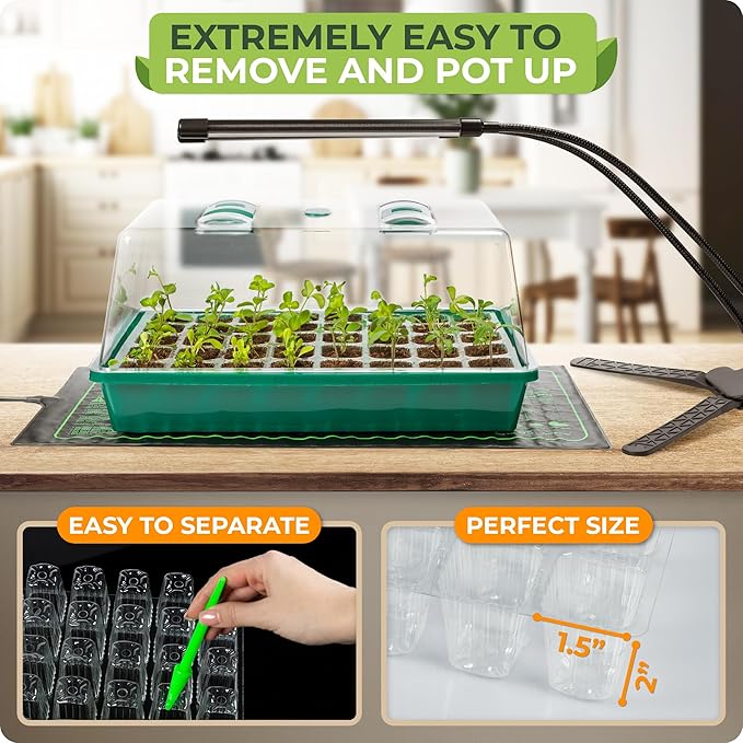 CARPATHEN Seed Starter Tray Kit - Image 6