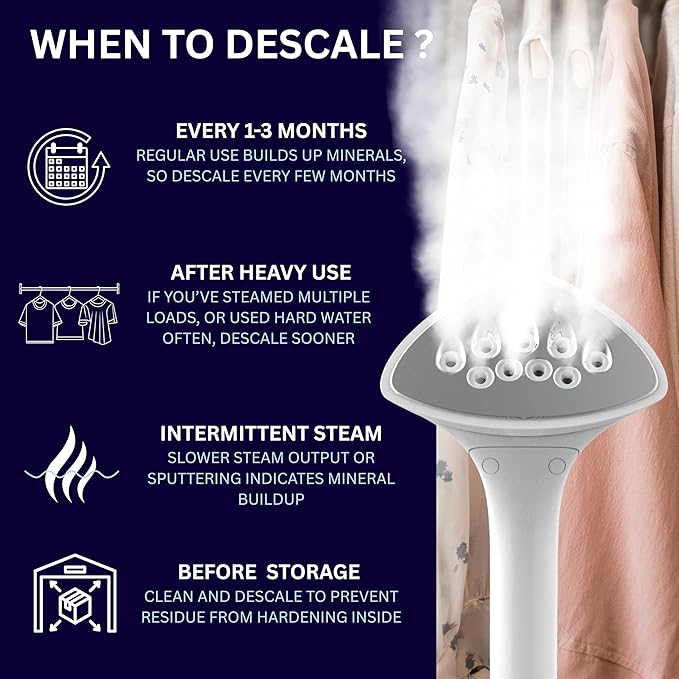 SALAV Garment Steamer Descaling Solution Decalcifier Packets - Image 4