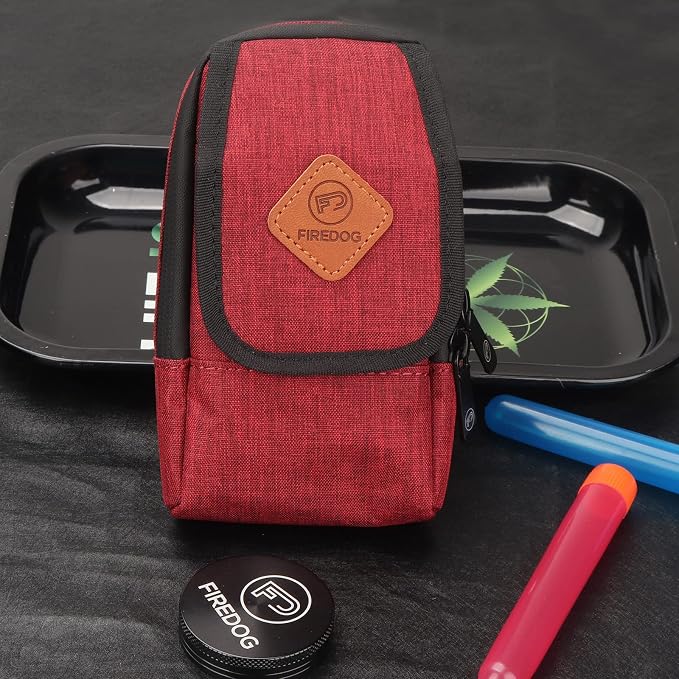 FIREDOG Smell Proof Bag, Odor Proof Pouch Mini Crossbody Bags - Image 9