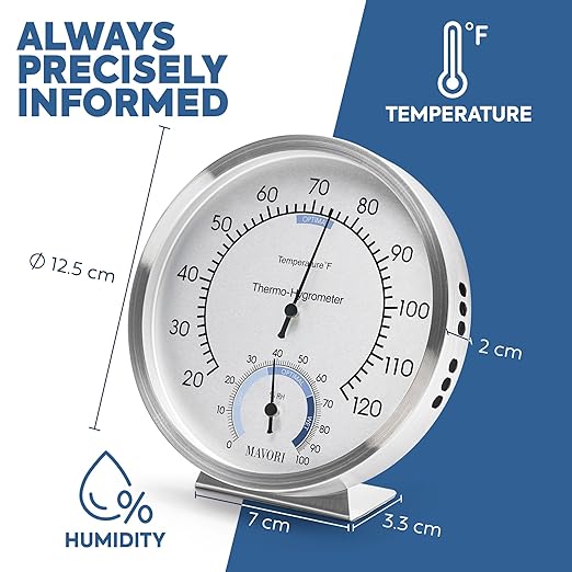 Analog Thermometer – Hygrometer – Thermometer - Image 2