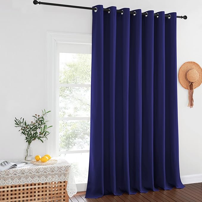 NICETOWN Blackout Patio Curtains 100 x 144 Inches Long - Image 8