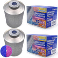 800 Gram Gun Safe Dehumidifier, 2 Pack of 1.77 LBS Rechargeable Dehumidifier by Wisesorb