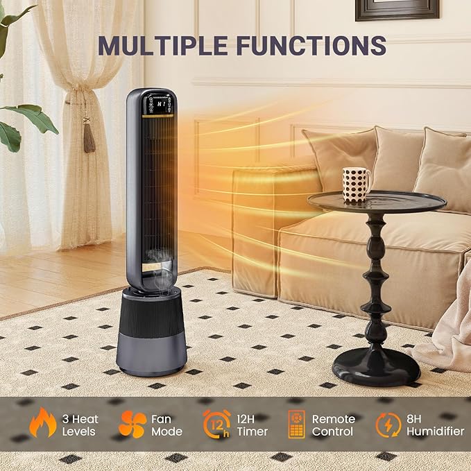 Zynkez 2-in-1 Space Heater - Image 5