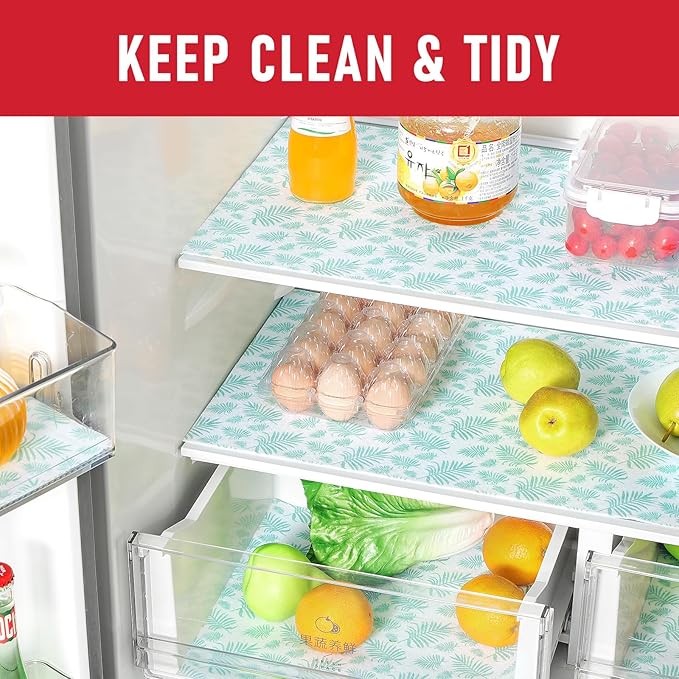 Cooyes 6 Pack Refrigerator Shelf Liners - Image 2