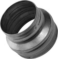 Vent Systems 6" Inch to 4" Inch Duct Reducer – Galvanized Steel HVAC Pipe by VentSystems