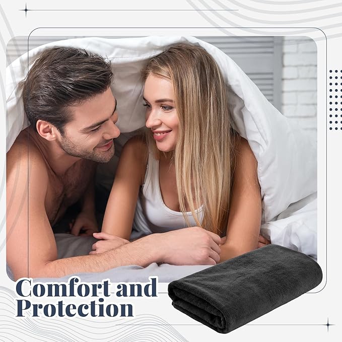 1 Pcs Couples Waterproof Mat 72 x 34 in Lover Reusable Stainproof Blanket Quiet - Image 7