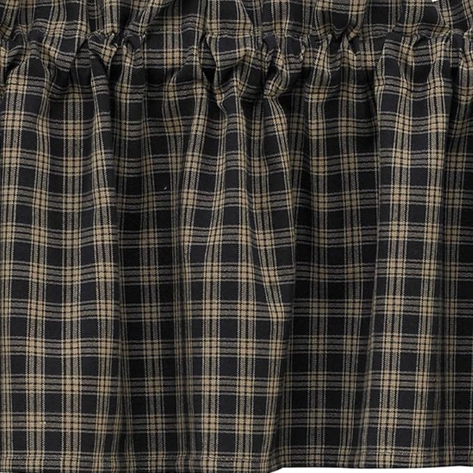 Sturbridge Black Valance 72" x 14" - Image 6