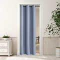 MYSKY HOME Dusty Blue Closet Curtains by MYSKYHOME