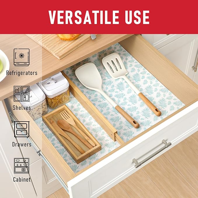 Cooyes 12 Pack Refrigerator Shelf Liners - Image 5