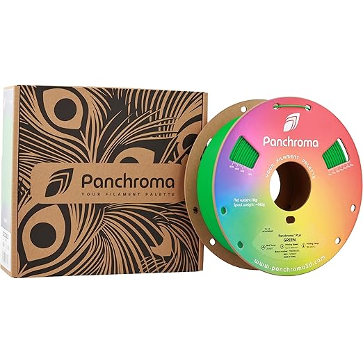 Panchroma PLA Green 3D Printer Filament, 1kg Spool, High Speed Printing - Image 8