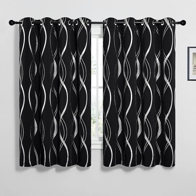 NICETOWN Black Out Window Curtains - Image 2