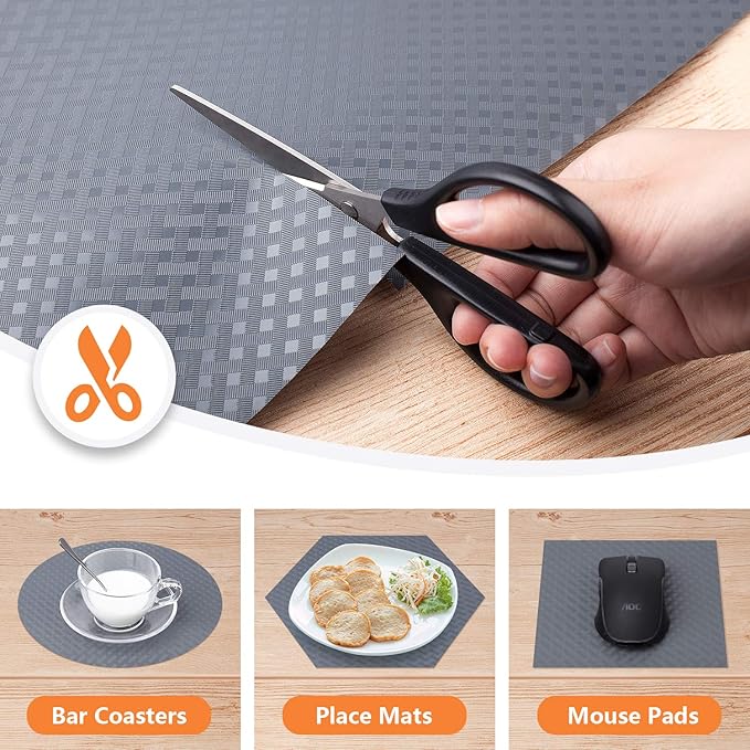 Shelf Liners for Kitchen Cabinets, Waterproof and Oil-Proof Kitchen Cupboard - Image 3