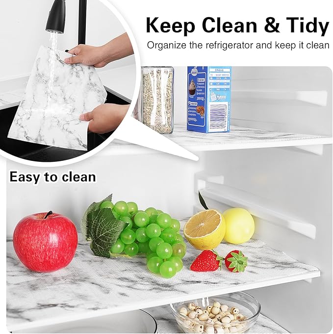 Drawer and Shelf Liner for Kitchen Cabinet, Non-Adhesive Cabinet Liner 24in x - Image 5