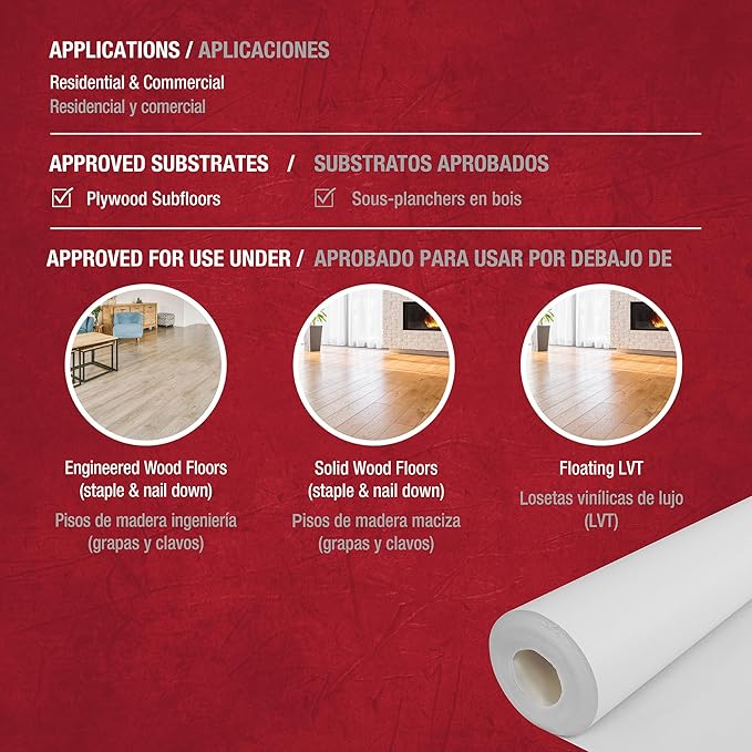 ROBERTS 70-198 Silicone Moisture Barrier Underlayment - Image 5