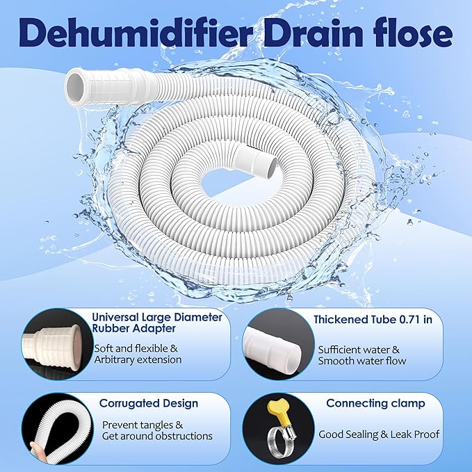 ROLLINJ Dehumidifier Drain Hose Kit - Image 3