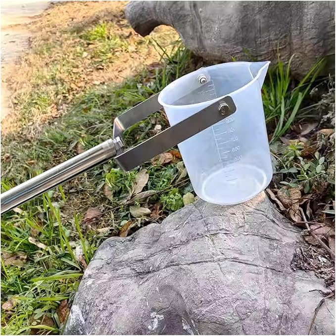 Telescopic Water Sampler with Swivel Pole and Removable Cup by Unknown