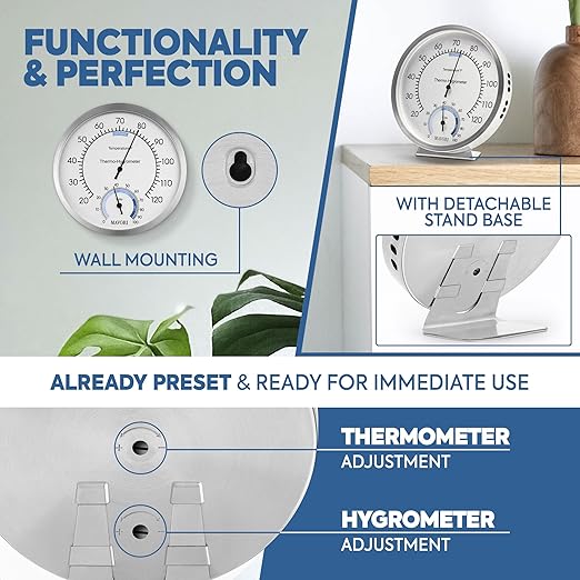 Analog Thermometer – Hygrometer – Thermometer - Image 3