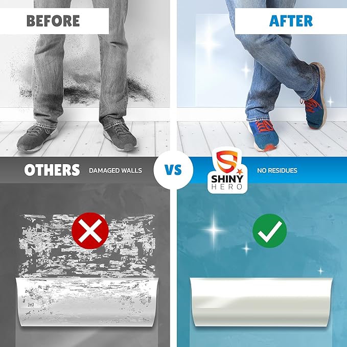 Clear Contact Paper Wall Protector - Image 6