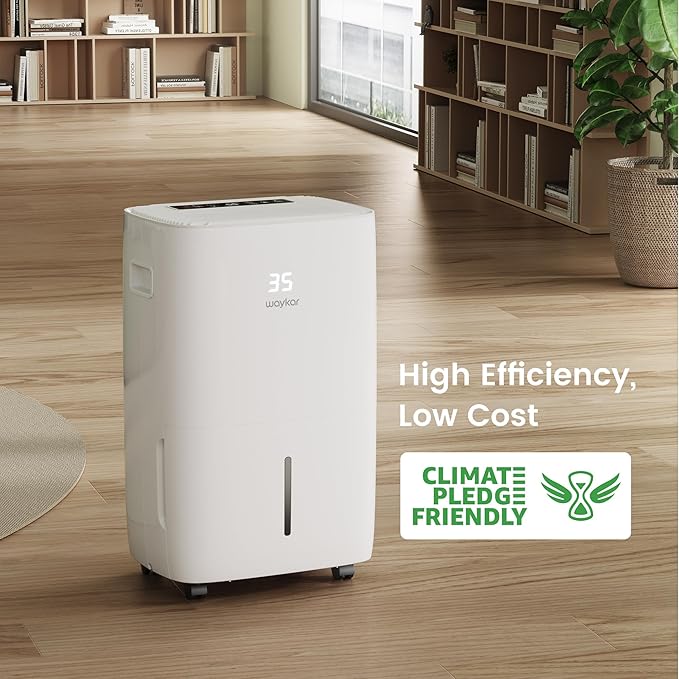 Waykar 130 Pints 6, 500 Sq. Ft Dehumidifier - Image 2