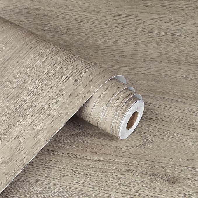 WESTICK Wood Grain Contact Paper Peel and Stick Countertops Waterproof Wood - Image 7