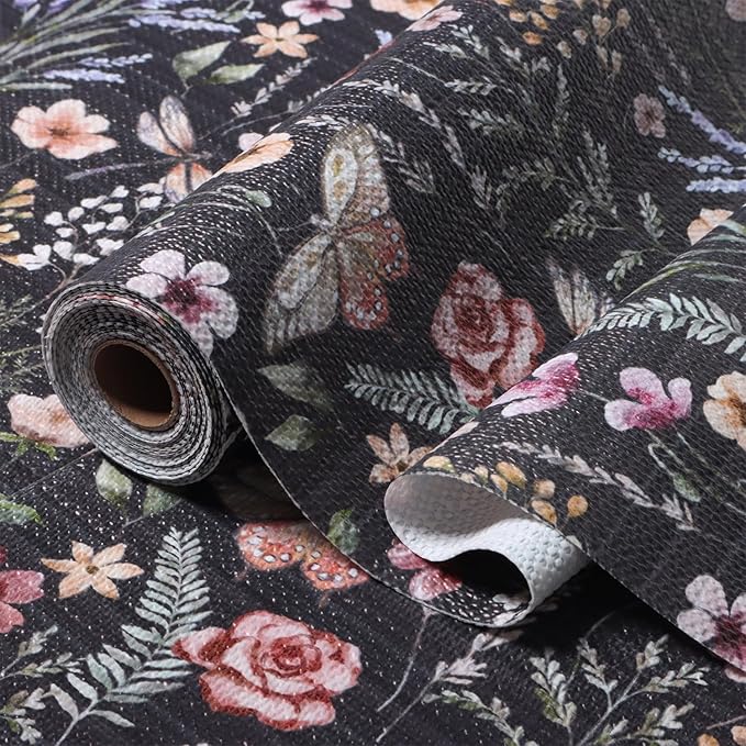24IN x 10FT Butterfly Shelf and Drawer Liner by Amiitay