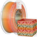 LANDU Silk PLA 3D Printer Filament Multicolor Rainbow PLA Filament 1.75mm by LANDU