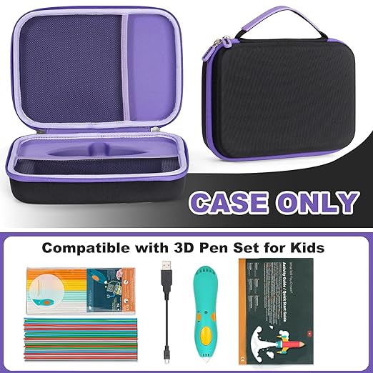 Case for 3Doodler Start+ Essentials 3D Pen Set, Art Activity Set Storage for - Image 2