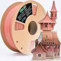 OVV3D PLA Filament Wood PLA, 3D Printer Filament Gradient Multicolor Wood PLA by OVV3D