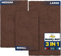 Muddy Mat® Pack of 3 Highly Absorbent Microfiber Dog Door Mat and Pet Rug by MuddyMat%C2%AE