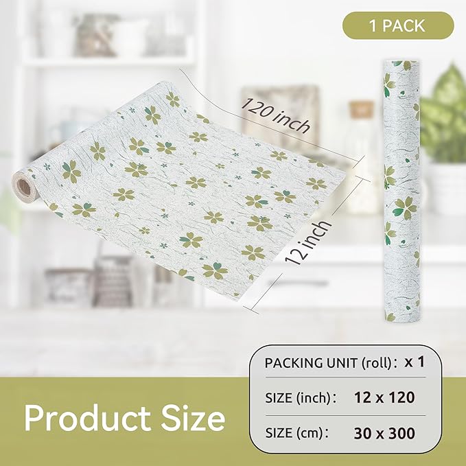 FIFTY FEET 12"x120" Non-Adhesive Shelf Liner - Image 5
