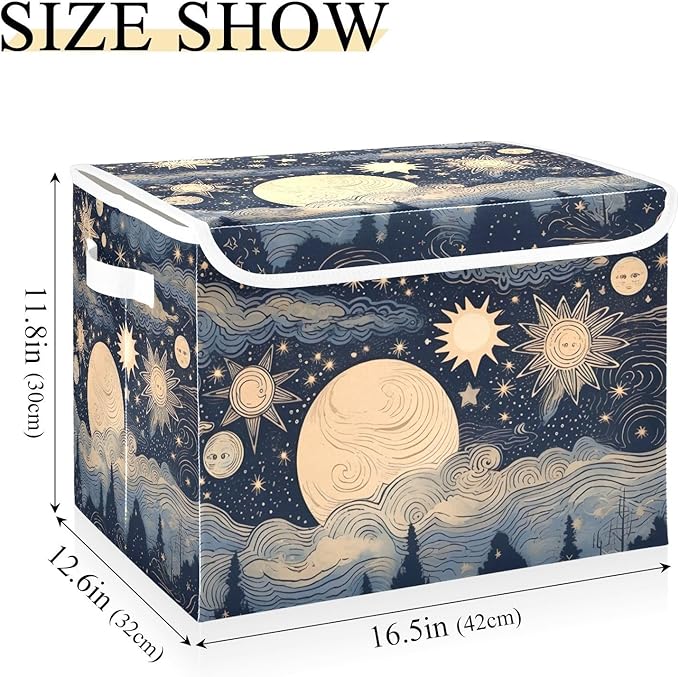 xigua Stars and Moon Storage Bins - Image 3