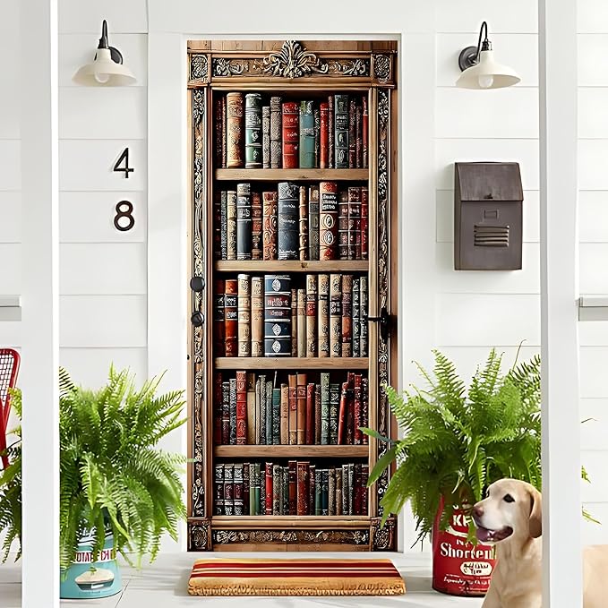 3D Door Stickers, Peel and Stick Vinyl Wallpaper, Self-Adhesive Mural - Image 4