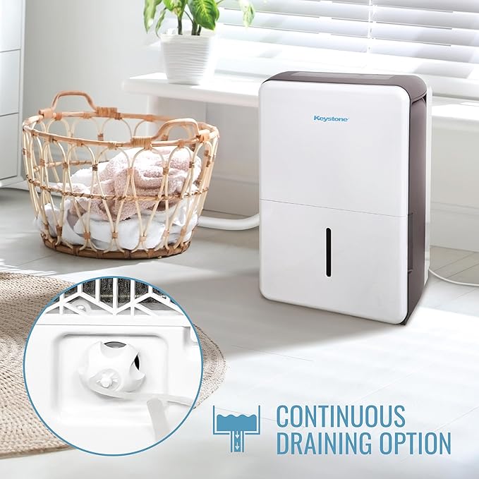 Keystone Energy Star 22-Pint Portable Dehumidifier - Image 6