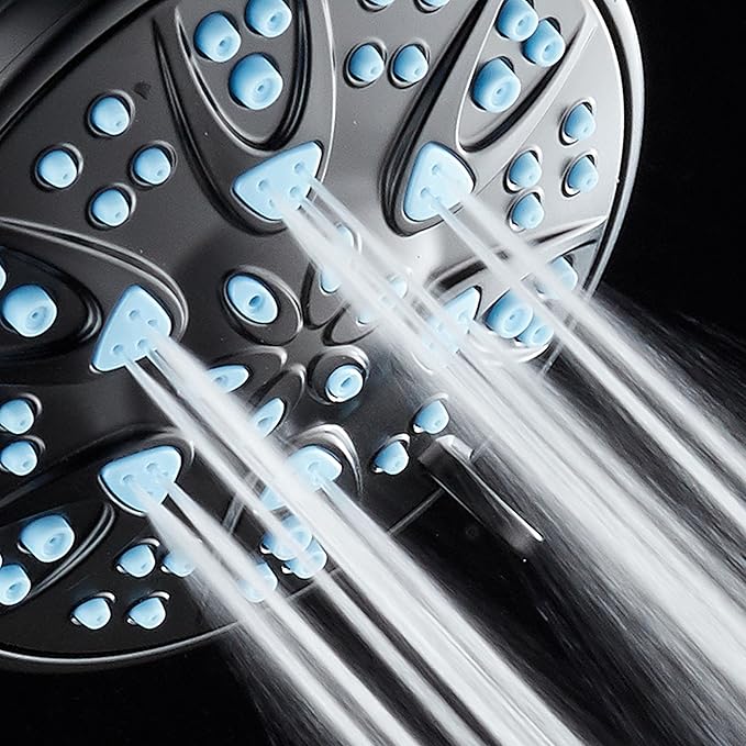 AquaDance Antimicrobial – Anti-Clog High-Pressure 6-Setting Head - Image 3