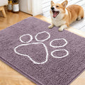 OLANLY Dog Door Mat for Muddy Paws 40x32, Paw Print Design, Absorbs Moisture by OLANLY