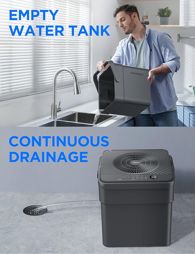 Midea Cube 35 Pint Dehumidifier - Image 6