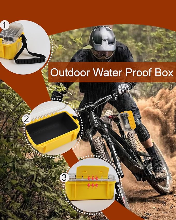 Small Waterproof Box Dry Box Waterproof Storge Container Small Watertight Dry - Image 6