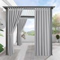 RYB HOME Outdoor Curtains Waterproof Extra Long 108 inches by RYBHOME