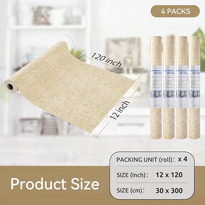 FIFTY FEET 12"x120" Non-Adhesive Shelf Liner - Image 5