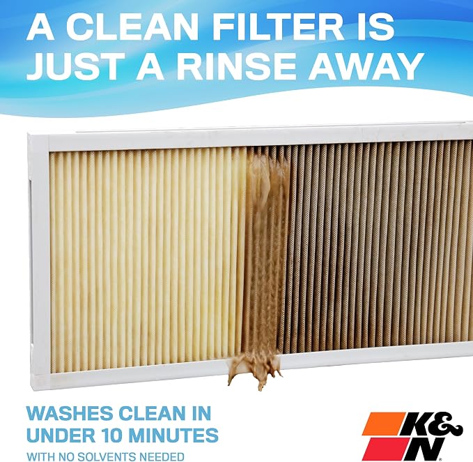 K&N 18X20X1 HVAC Furnace Air Filter, Lasts a Lifetime, Merv 11, the Last HVAC - Image 3