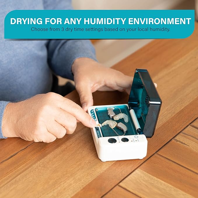 Hearing Aid Dryer Dehumidifier – Cochlear Implant & Hearing Aid Cleaner Removes - Image 4
