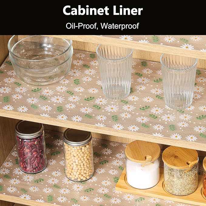 INNOLITES Shelf Liner for Cabinets, Non-Adhesive for Kitchen Drawer Liner - Image 3