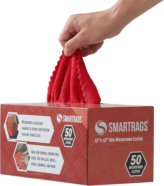 Arkwright Smart Rags Microfiber Cleaning Cloths, Pallet of 14400, Lint Free 180 - Image 3
