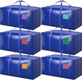 6 Pack Extra Large Heavy Duty Moving Bags by Unknown
