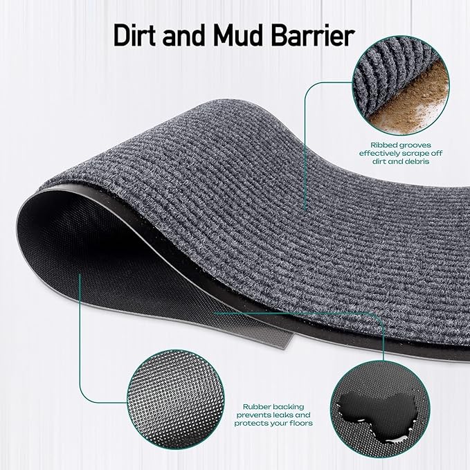 MaxMat® 4-Pack Extra Large Commercial Floor Mat, 3 x 5 Feet Heavy Duty - Image 5