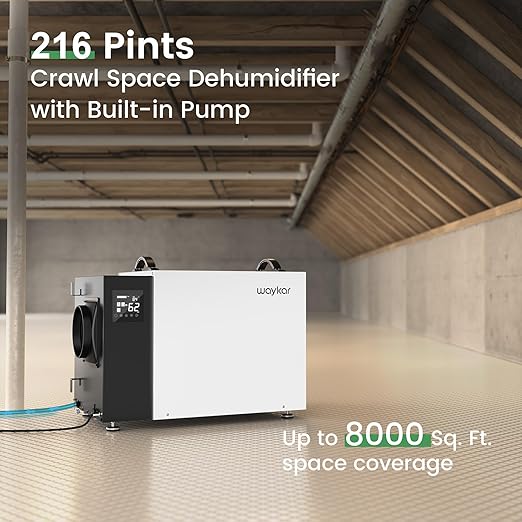 Waykar 216 Pint Commercial Dehumidifier - Image 2