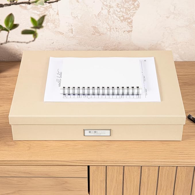 Bigso Sverker Fiberboard Legal/Art Storage Box - Image 4