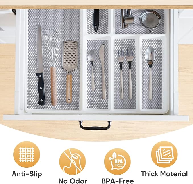 BALEINE Cabinet Liner, 24 in x 30 Ft Drawer and Shelf Liner - Image 2