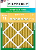 Filterbuy 18x24x2 Air Filter MERV 11 Superior Pet & Allergy Defense, by Filterbuy