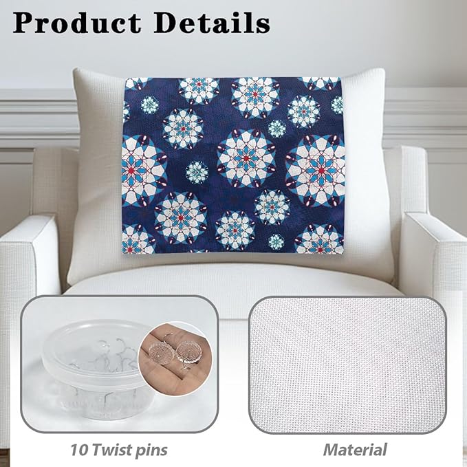Mandala Recliner Headrest Protector Washable Sofa Protective Cover Wear - Image 5